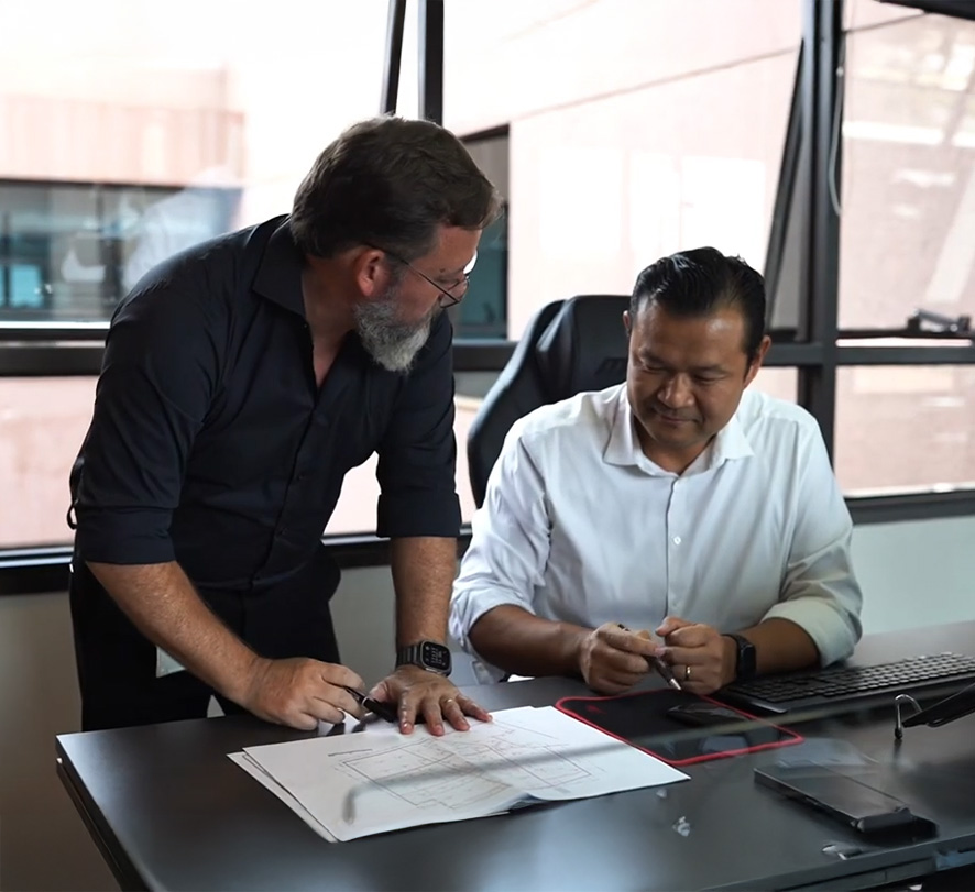 Diretores da empresa de consultoria ambiental